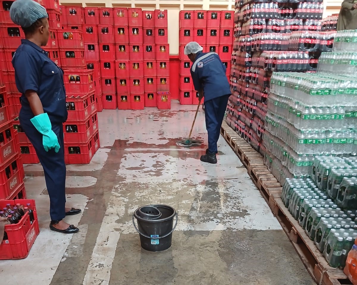 Industrial Warehouse Cleaning